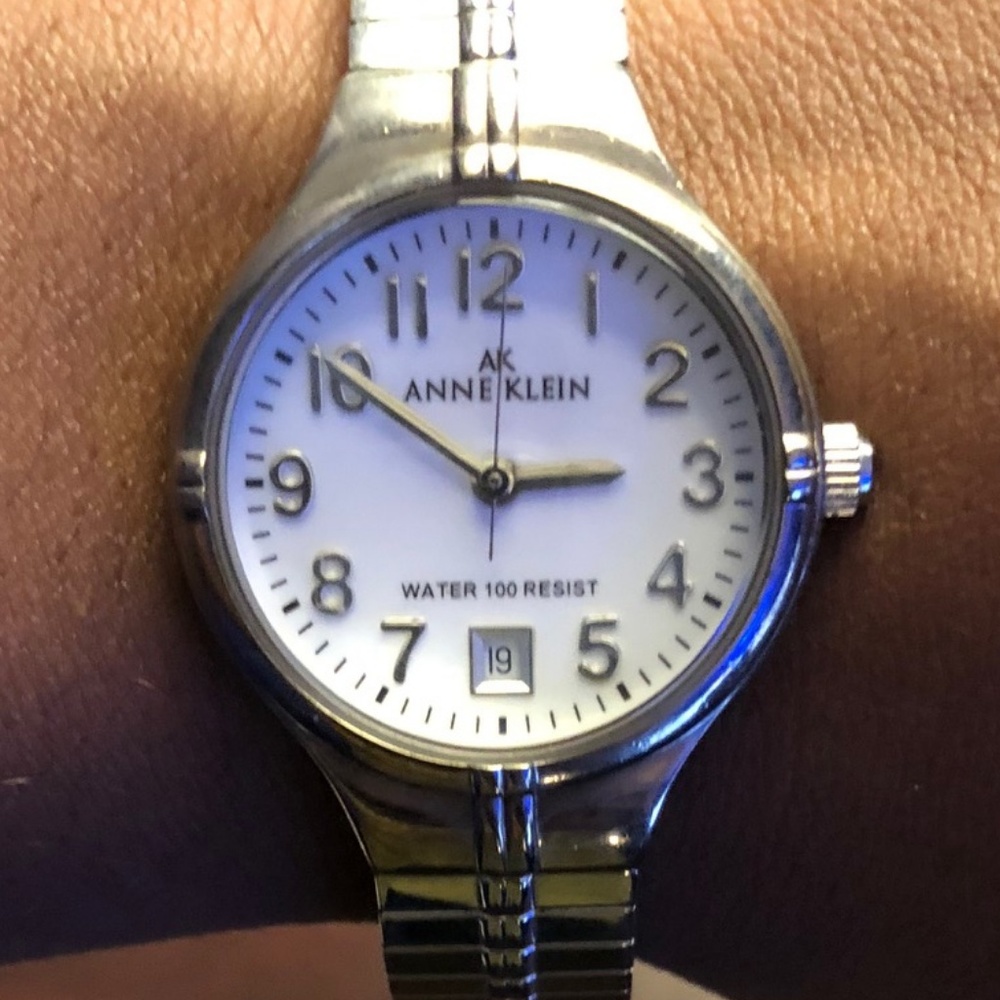 Anne Klein Silver Watch